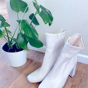 Target off white boots size 11